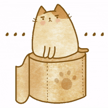 neutral face uninterested paper roll tissue roll neutral
