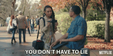 You Dont Have To Lie Logan Browning GIF - You Dont Have To Lie Logan Browning Samantha White GIFs