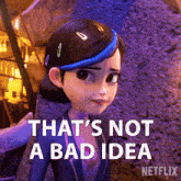 Thats Not A Bad Idea Claire Nuñez GIF - Thats Not A Bad Idea Claire Nuñez Trollhunters Tales Of Arcadia GIFs