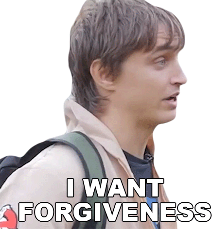 I Want Forgiveness From The Group Danny Mullen Sticker - I Want Forgiveness From The Group Danny Mullen Im Sorry Stickers