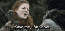 Save Me, Jon Snow GIF - Jon Snow Game Of Thrones Ygritte GIFs