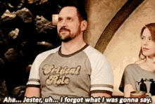 critical role travis willingham fjorester i forgot what i was gonna say