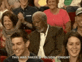 Morgan Freeman Falling Asleep GIF - Morgan Freeman Falling Asleep Audience GIFs