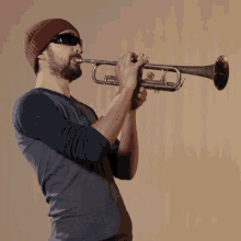 Playing Trombone Joe Penna GIF