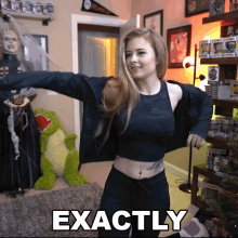 Exactly Shelby Dueitt GIF - Exactly Shelby Dueitt Thats Right GIFs