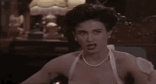 Disgusted Grossedout GIF - Disgusted Grossedout Demimoore GIFs