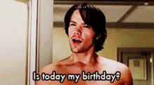Birthday Jared GIF - Birthday Jared Padalecki GIFs