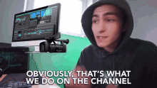 Obviously Thats What We Do On The Channel GIF - Obviously Thats What We Do On The Channel Thats What We Do GIFs
