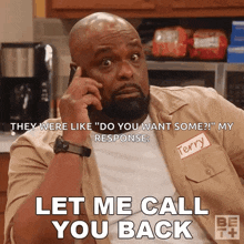Let Me Call You Back Terry Carson GIF - Let Me Call You Back Terry Carson The Ms Pat Show GIFs