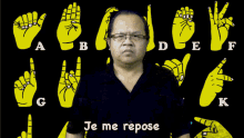 Je Me Repose Lsf Usm67 GIF - Je Me Repose Lsf Usm67 Sign Language GIFs