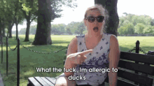 Marmie GIF - What The Fuck Wtf Allergic GIFs