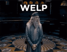 Dumbledore Welp GIF - Dumbledore Welp Whoknows GIFs