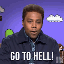 Go To Hell Saturday Night Live GIF - Go To Hell Saturday Night Live Damn You GIFs