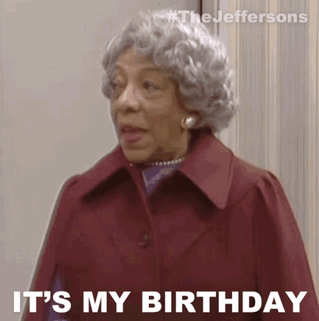old woman birthday