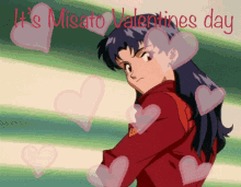 its misato valentines day love kiss misato misato valentine