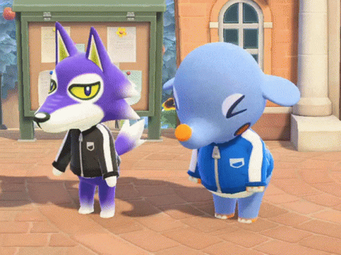 Animal Crossing Lobo GIF - Animal Crossing Lobo Dizzy - Discover & Share  GIFs