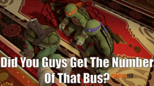 Tmnt Leonardo GIF - Tmnt Leonardo Bus Number GIFs
