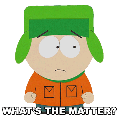 Whats The Matter Kyle Broflovski Sticker - Whats The Matter Kyle Broflovski South Park Stickers