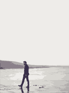 Aidan Turner Beach GIF