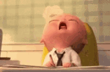 Boss Baby Funny GIF - Boss Baby Funny Bored GIFs