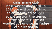 Cnhs Anime Club Haikyuu GIF - Cnhs Anime Club Anime Club Haikyuu GIFs