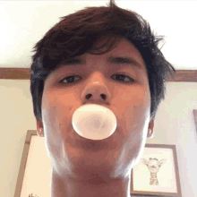 Bubblegum Burst Lofe GIF - Bubblegum Burst Lofe Chewing Gum GIFs