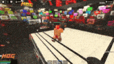 a screen shot of a video game with the word hog on it