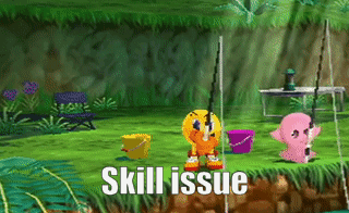 Pacman Skill Issue GIF - Pacman Skill Issue Git Gud - Discover & Share GIFs