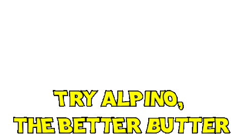 Try Alpino The Better Butter Sticker - Try Alpino The Better Butter Stickers