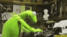 Kermit The Frog Monday GIF - Kermit The Frog Monday Work GIFs