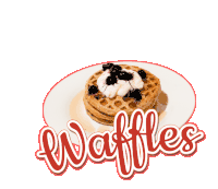 Waffle Sticker - Waffle Stickers