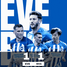 Everton F.C. (1) Vs. Brighton & Hove Albion F.C. (1) Post Game GIF - Soccer Epl English Premier League GIFs