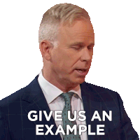 Give Us An Example Gerry Dee Sticker - Give Us An Example Gerry Dee Family Feud Canada Stickers
