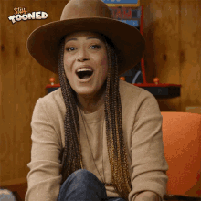 Surprised Cree Summer GIF - Surprised Cree Summer Stay Tooned GIFs