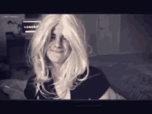 Haha GIF - Connor Franta Wig Blonde GIFs
