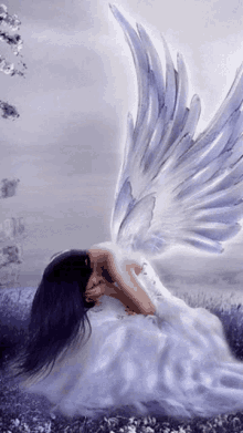 Beautiful Angel GIF - Beautiful Angel Meditating GIFs