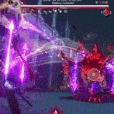 a video game is being played with a character named hooley in the background