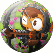quincy bloons monkey archer sphere