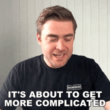 It'S About To Get More Complicated Lewis Jackson GIF - It'S About To Get More Complicated Lewis Jackson The Level Of Difficulty Will Rise GIFs