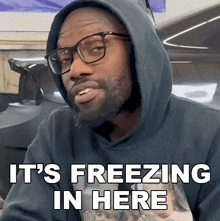 Its Freezing In Here Rich Benoit GIF - Its Freezing In Here Rich Benoit Rich Rebuilds GIFs