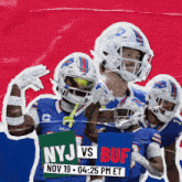 Buffalo Bills Vs. New York Jets Pre Game GIF - Nfl National Football League Football League GIFs