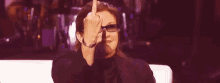 Carrie Fisher Middle Finger GIF - Carrie Fisher Middle Finger Star Wars GIFs