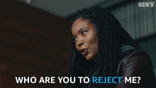Who Are You To Reject Me Marie Moreau GIF - Who Are You To Reject Me Marie Moreau Gen V GIFs