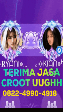 ryanio kiano terima jasa croot uughh 0822-4990-4918