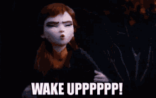 Anna Frozen GIF - Anna Frozen Wake Up GIFs