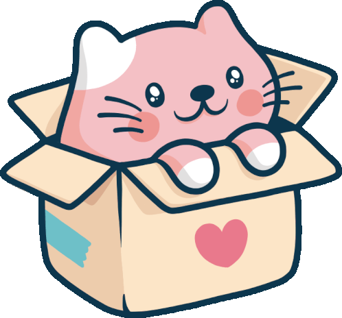 Cat Cute Sticker - Cat Cute Kawaii Stickers