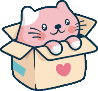 Cat Cute Sticker - Cat Cute Kawaii Stickers