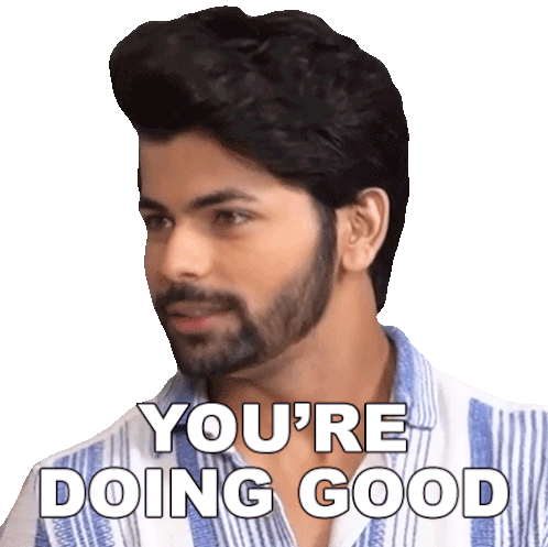You'Re Doing Good Siddharth Nigam Sticker - You'Re Doing Good Siddharth Nigam Pinkvilla Stickers