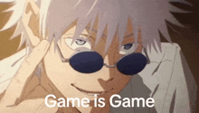 Gojo Satoru Game Is Game GIF - Gojo Satoru Game Is Game Gojo GIFs