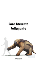 a drawing of a bear with the words lore accurate fellagante on it